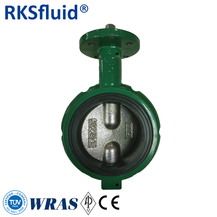 RKS Short diameter half shaft butterfly valve
