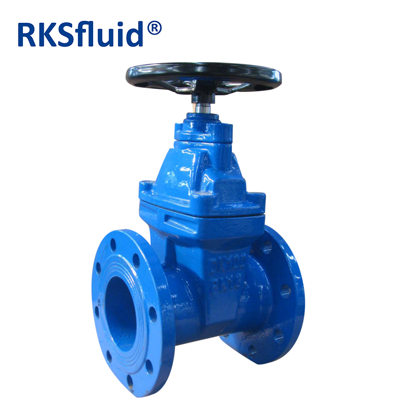RKSfluid Gate Valve DN80 German Standard DIN F4 Resilient Seated Gate Valve Price