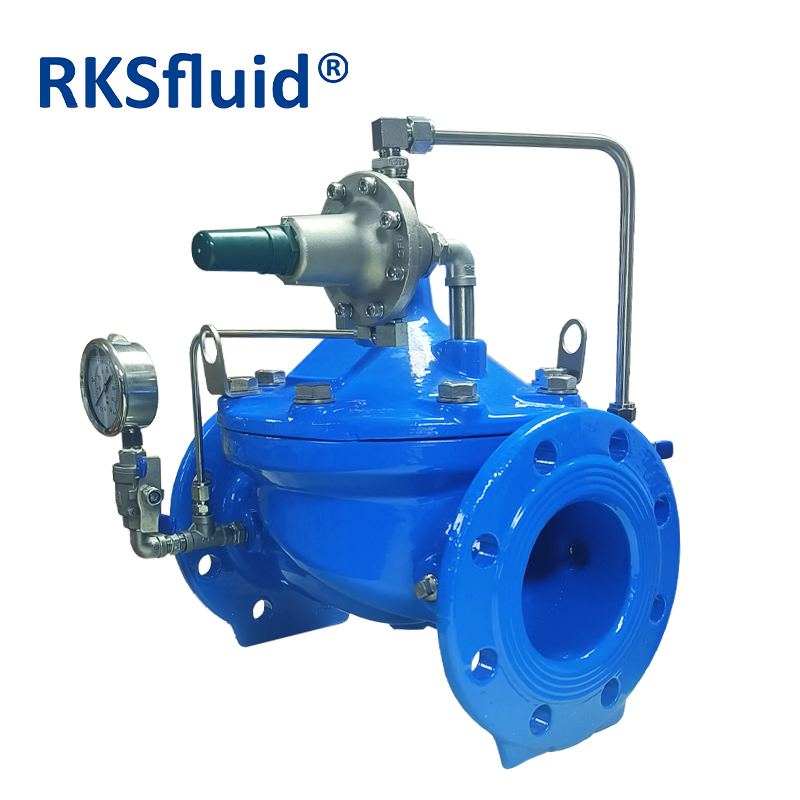 ANSI pressure control valve DI ductile iron pressure reducing valve for water treatment 4 inch PN10 PN16