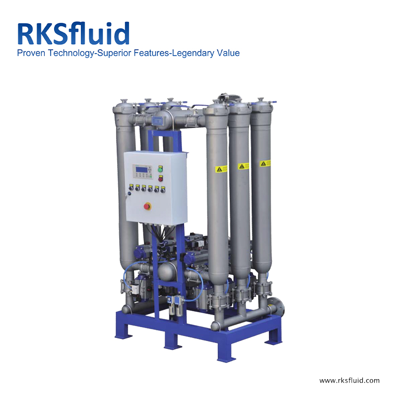 Tratamiento de agua cruda MF Filtro modular autolimpiante.