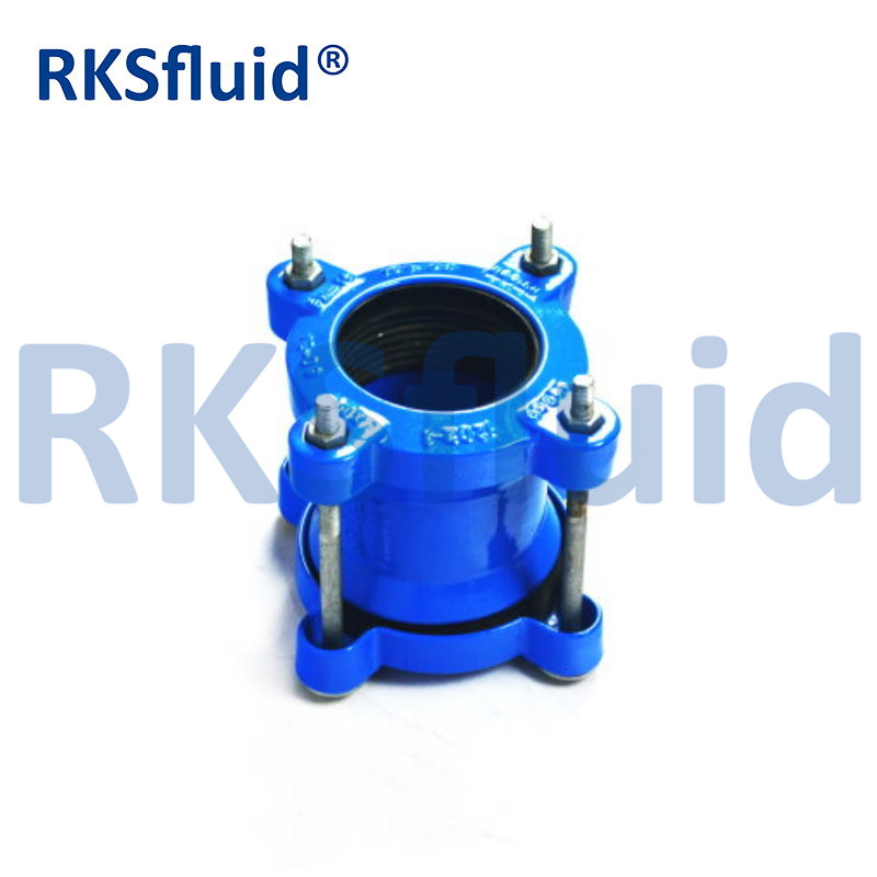 OリングとフラットガスケットでスペインのPVC PEパイプギボージョイントを修理する