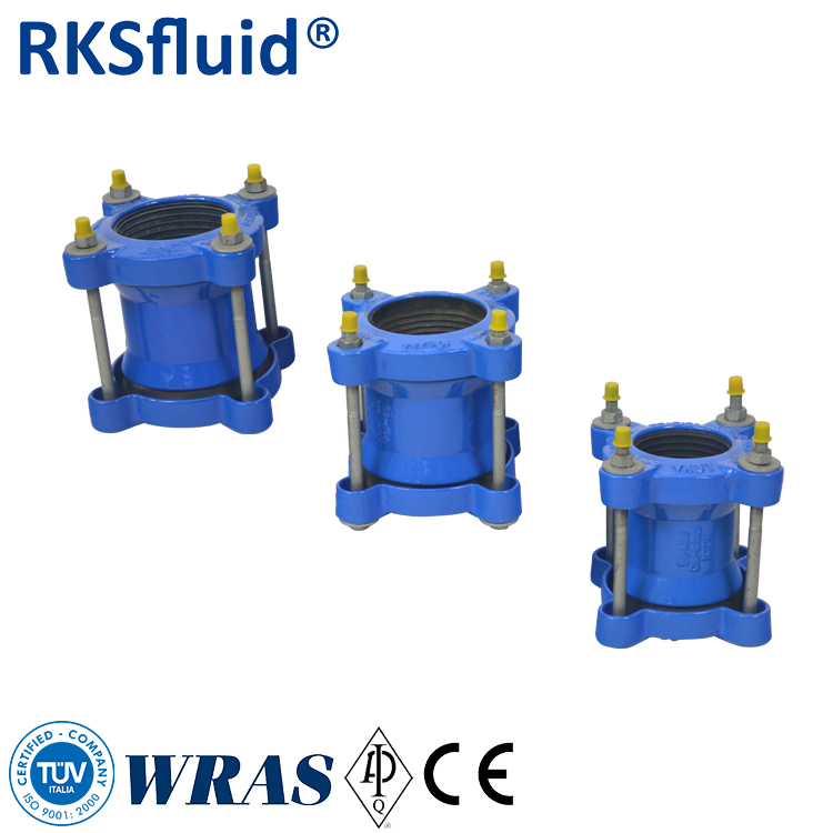 S1200パイプ範囲57-72ダクタイル鋳鉄ISO2531鋼管継手
