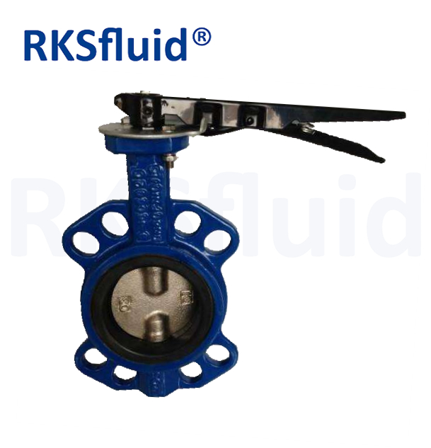 Absperrklappe mit doppelter Halbwellenwelle