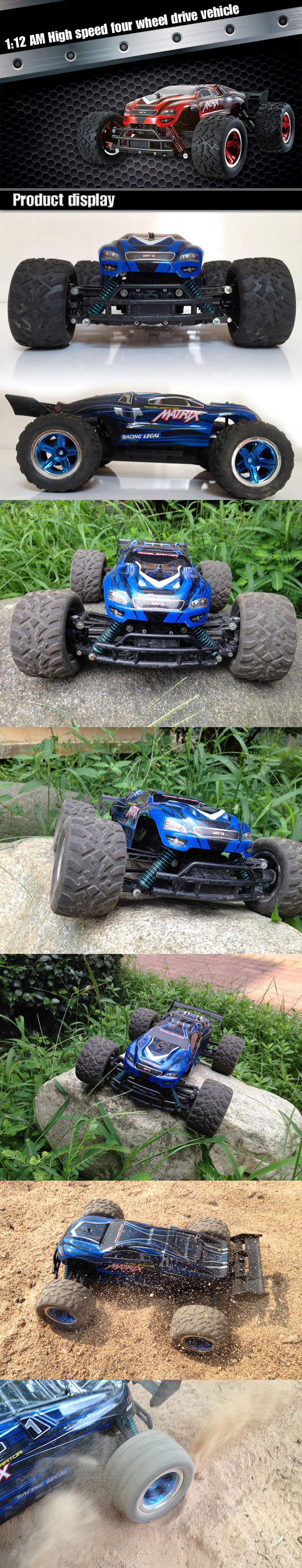 1/12 car,High speed vehicle,four wheel drive vehicle