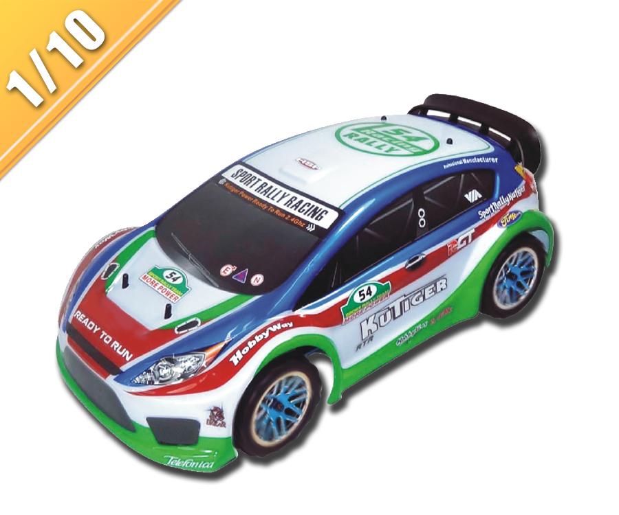 Maßstab 1:10 Verbrenner Rally Car TPGC-1077