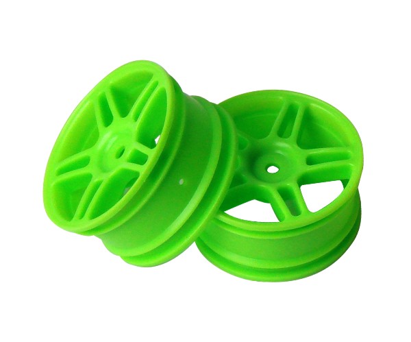 1/10 шкала на дороге автомобиля и колесные диски 02228