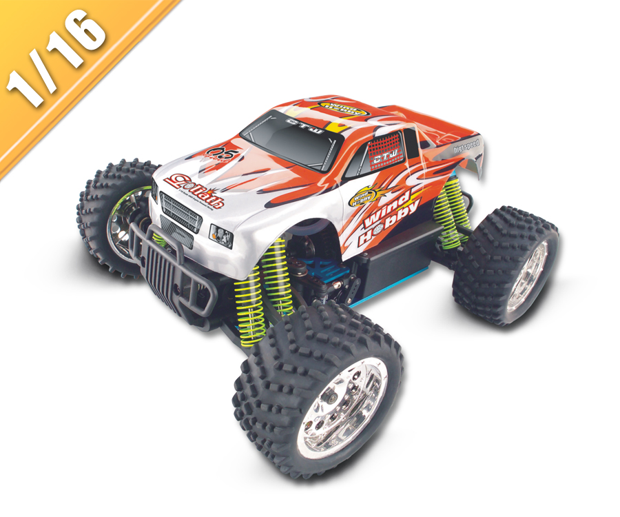 1/16 Scale RC Gas Powered 4WD Monster Truck TPGT-1651
