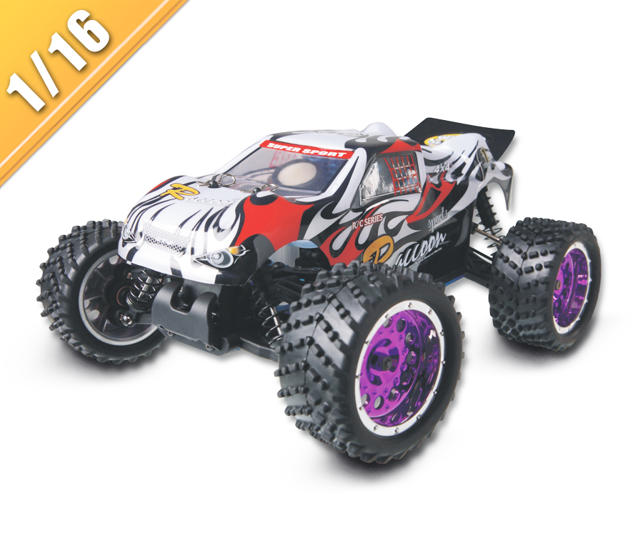 Maßstab 1/16 Nitro Power Off-Road Truggy TPGT-1673