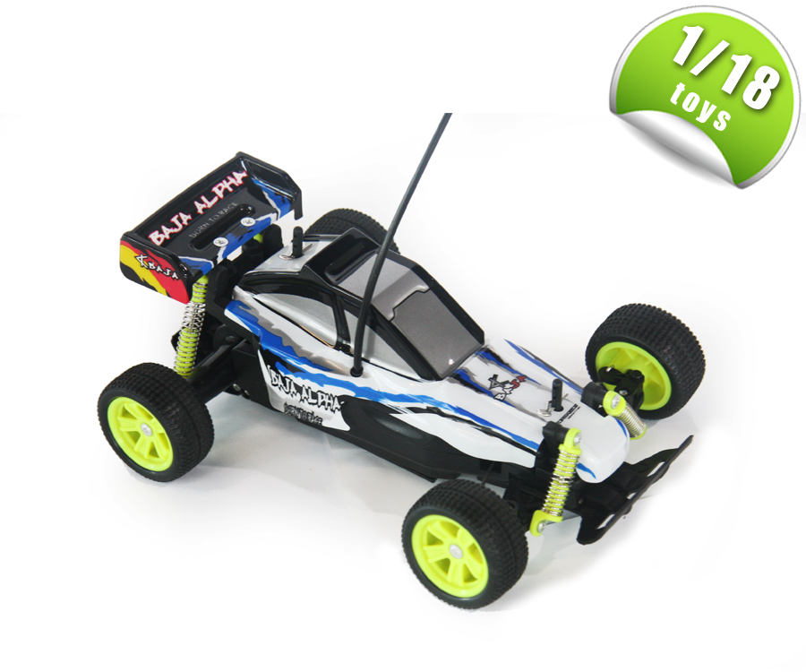 1/18高速電動RCバギーREC189112D