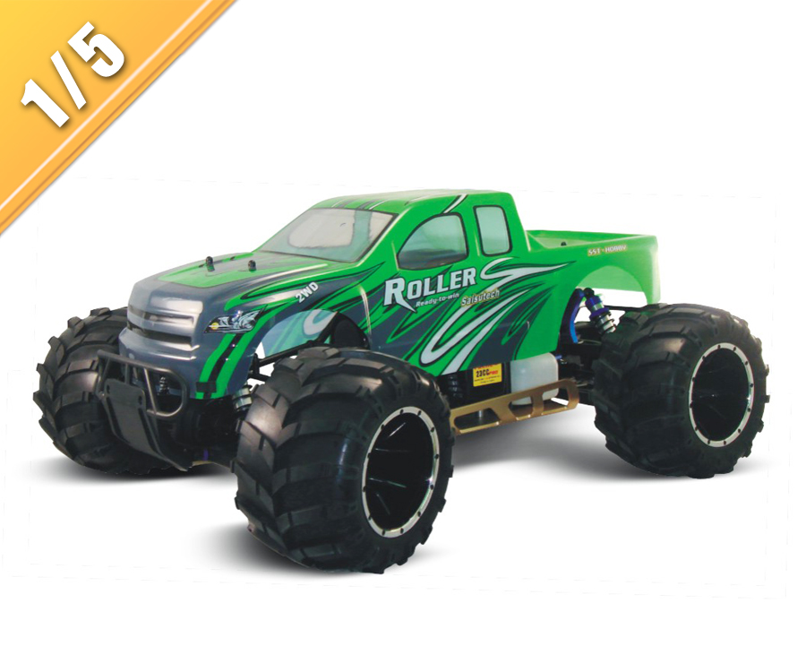 1/5 ölçekli 26cc GAZ güç off-road Monster Truck TPGT-0550