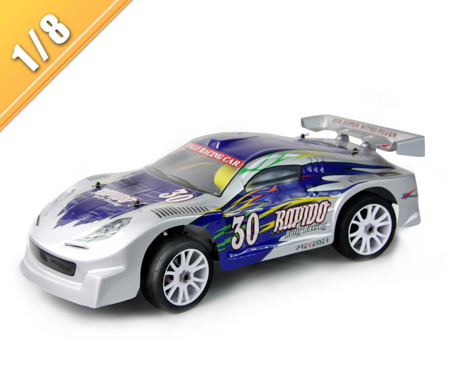 1/8スケール4WDナイトロオンロードラリーレーシング TPGC-0826