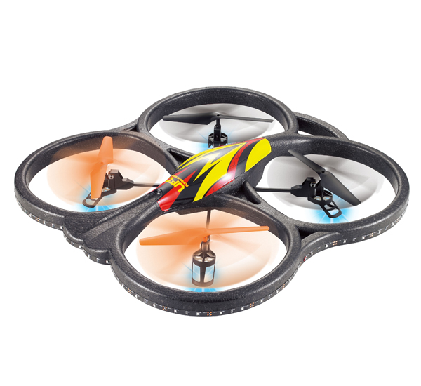6 eksenli jiroskop ve LCD verici ile 2.4G RC Quadcopter REH5431