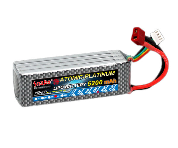 Lithium-Polymer-Akku 14,8V 5200mAh 40C