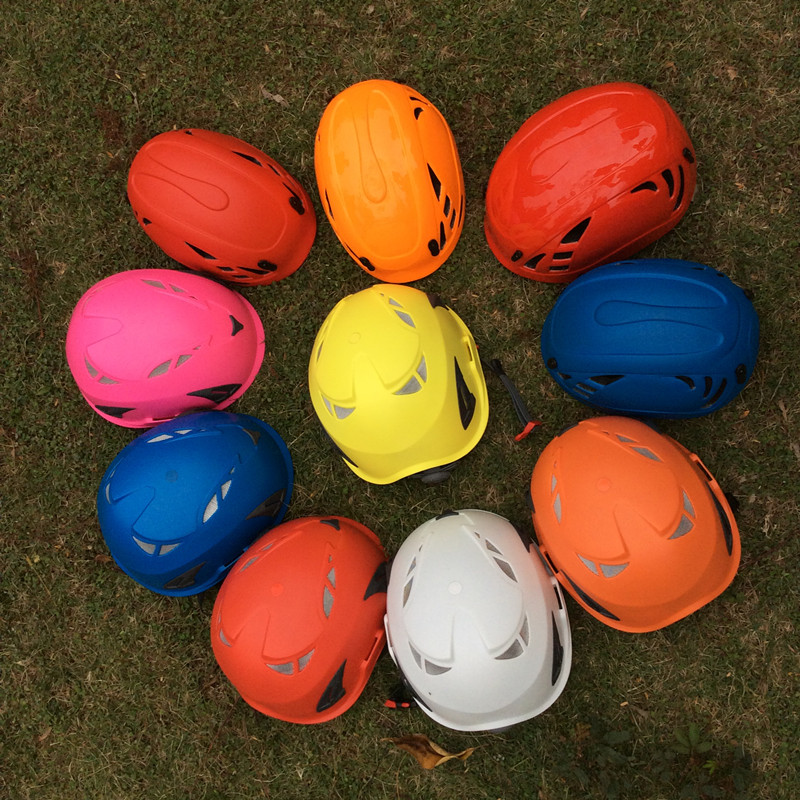 ultra-light weight and mountaineering rock helmet