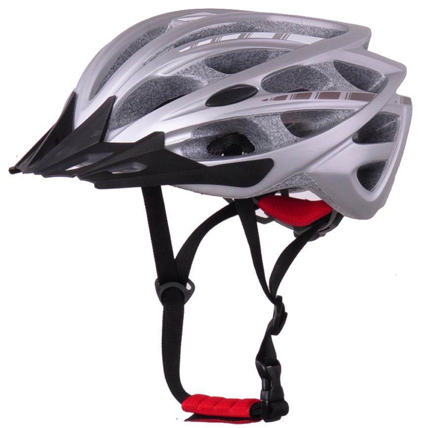 white cycling helmet