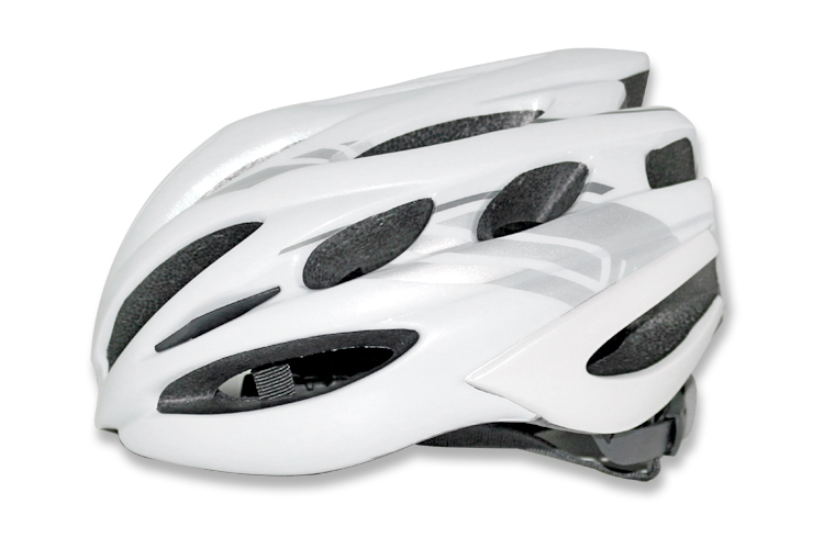 matte black road bike helmet