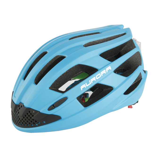 intergratedファンとLEDライト付き2016新しいデザインの自転車用ヘルメット