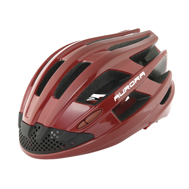 intergratedファンとLEDライト付き2016新しいデザインの自転車用ヘルメット