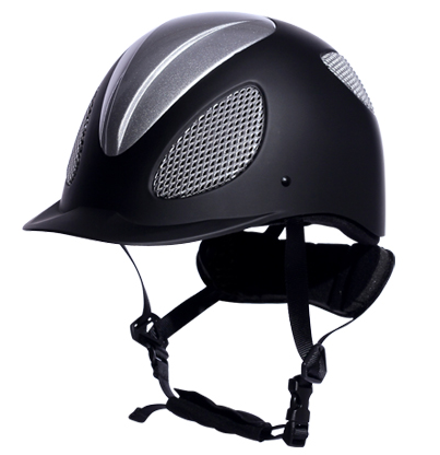 Black riding horse show jumping helmets AU-H03A
