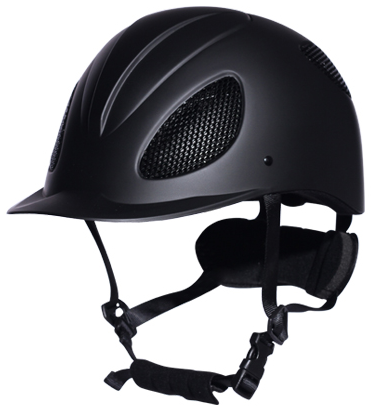 Black riding horse show jumping helmets AU-H03A
