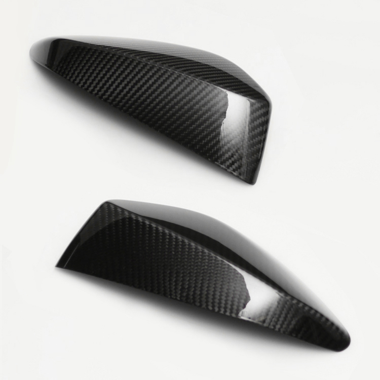 Secco in fibra di carbonio moto tubo di scarico superiore per Yamaha