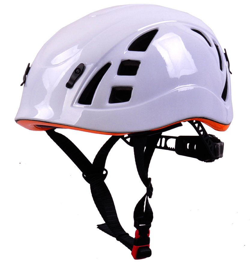 In-mold lightest climbing helmet, CE en12492 rock helmets italy