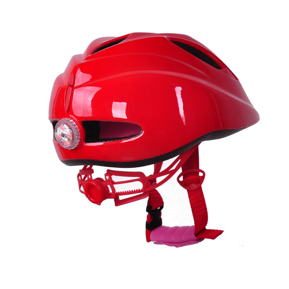 Kids bicycle helmet flashlight mount, led lights for helmets AU-C04