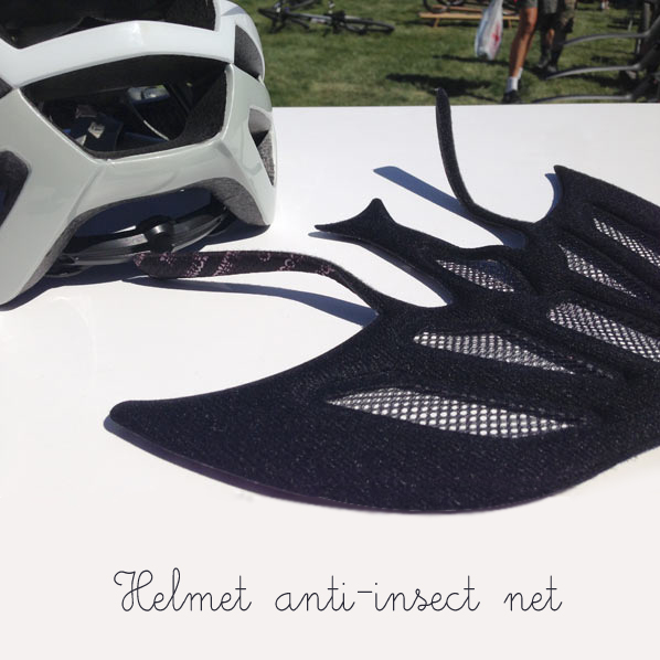 رطوبة فتل منصات لينة + الحشرات واقية من شبكة خوذة