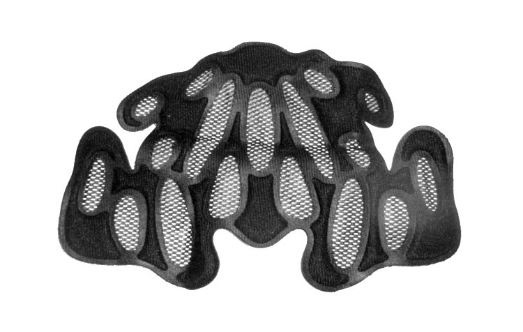 Évacuation de l'humidité coussinets + insect-proof casque net