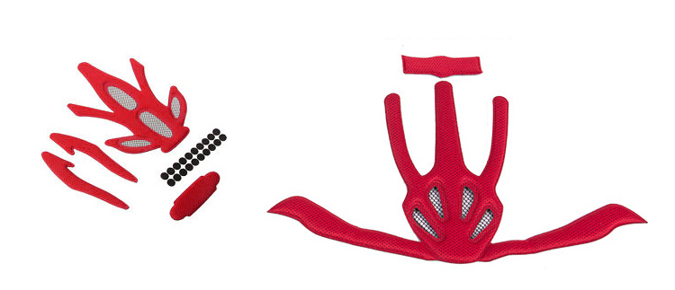 Évacuation de l'humidité coussinets + insect-proof casque net