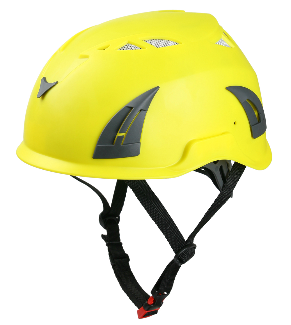 Nuove adulti Ce En12492 dondolo Arrampicata Casco AU-M02 sport esterno di alpinismo casco roccia