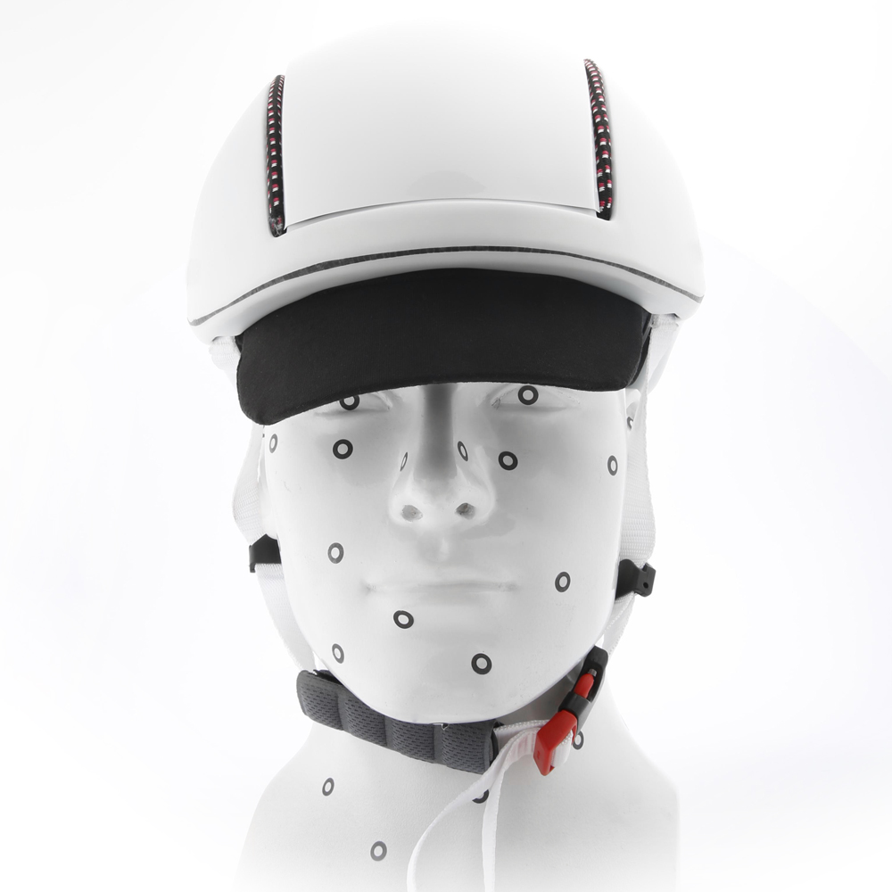 Pink Bicycle Helmet With Removable Rain Cover