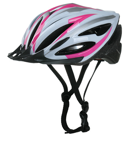 Pink Cycling Protection Bicycles Helmet AU-F020