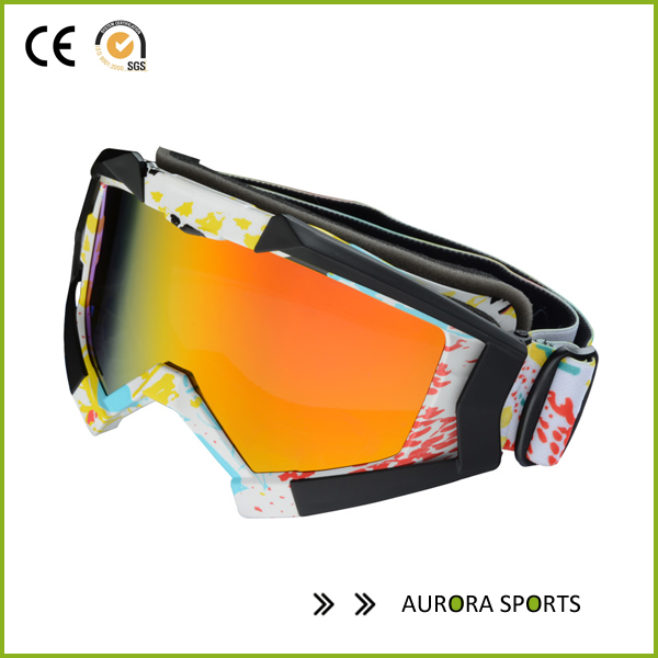 Lunettes de cross-country couleur transparente lunettes caméra / hiver de ski QF-M327