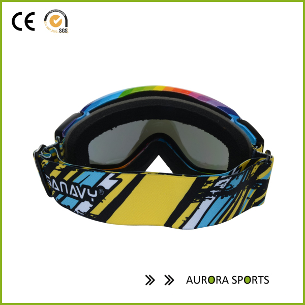QF-S710 2015 neue Dual-Objektiv UV-Schutz Anti-Fog-Ski fahren Skibrille Männer Maske Snowboardbrille