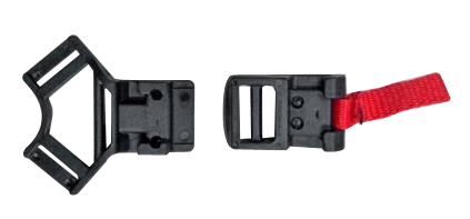 Krótki klip Release Buckle na kask rowerowy