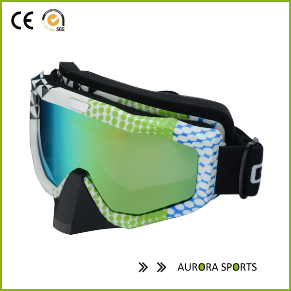 Motocicleta Adulto bicicleta de cross-country esquís de nieve gafas azules QF-M321