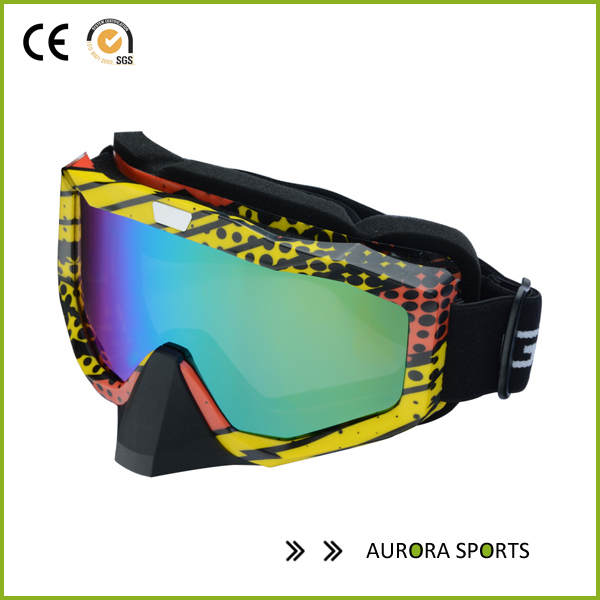Erwachsene Fahrrad Motorrad Langlaufski Schnee blauen Gläsern QF-M321