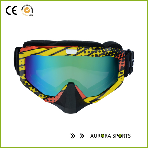 Erwachsene Fahrrad Motorrad Langlaufski Schnee blauen Gläsern QF-M321