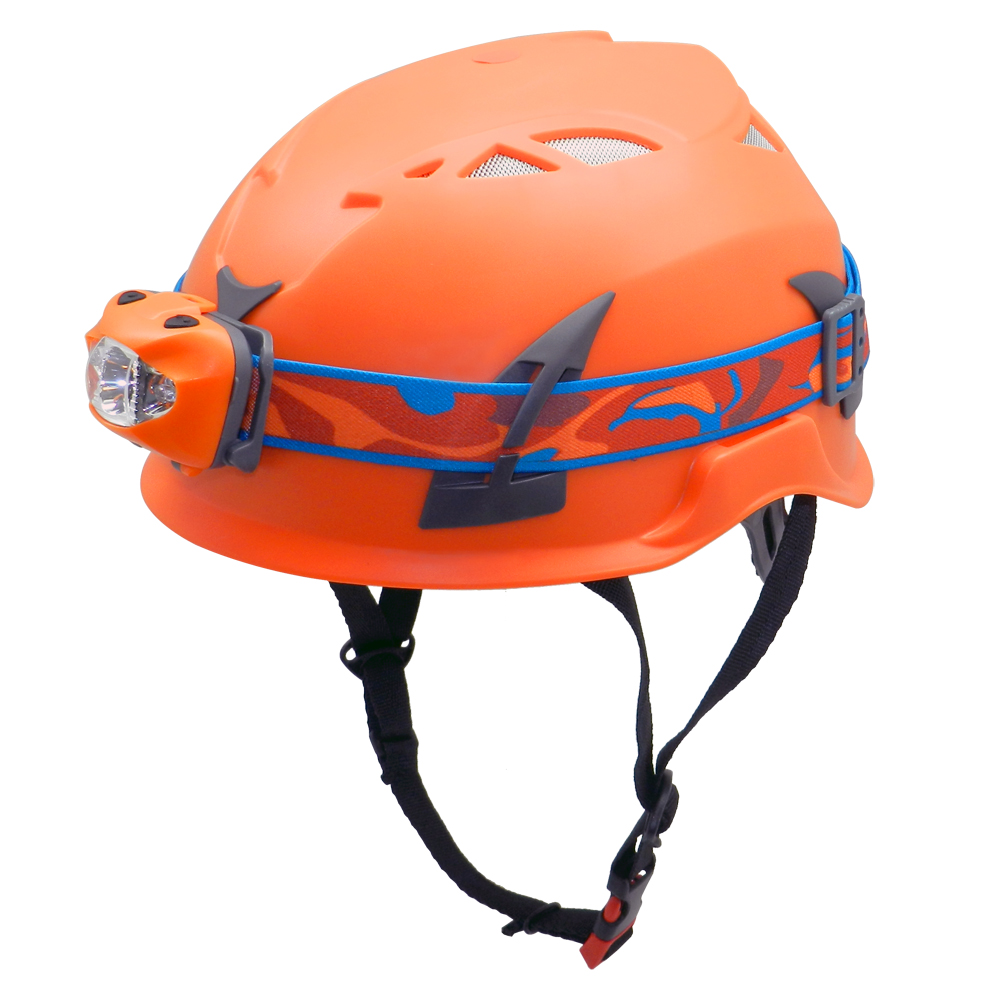 Casco di sport di arrampicata con Streamlight Fuoco Casco Luce AU-M02