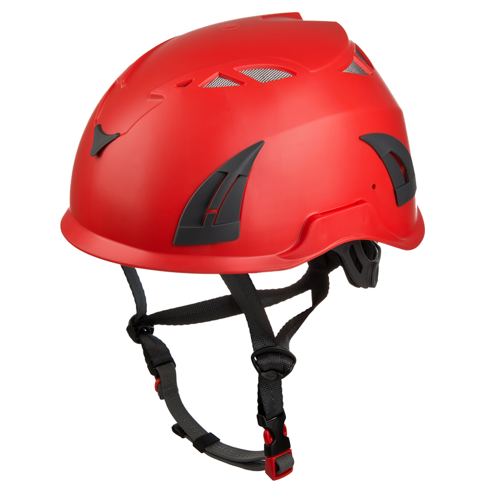 Super Plasma roccia arrampicata casco, il tree climbing casco completo con diamante nero casco