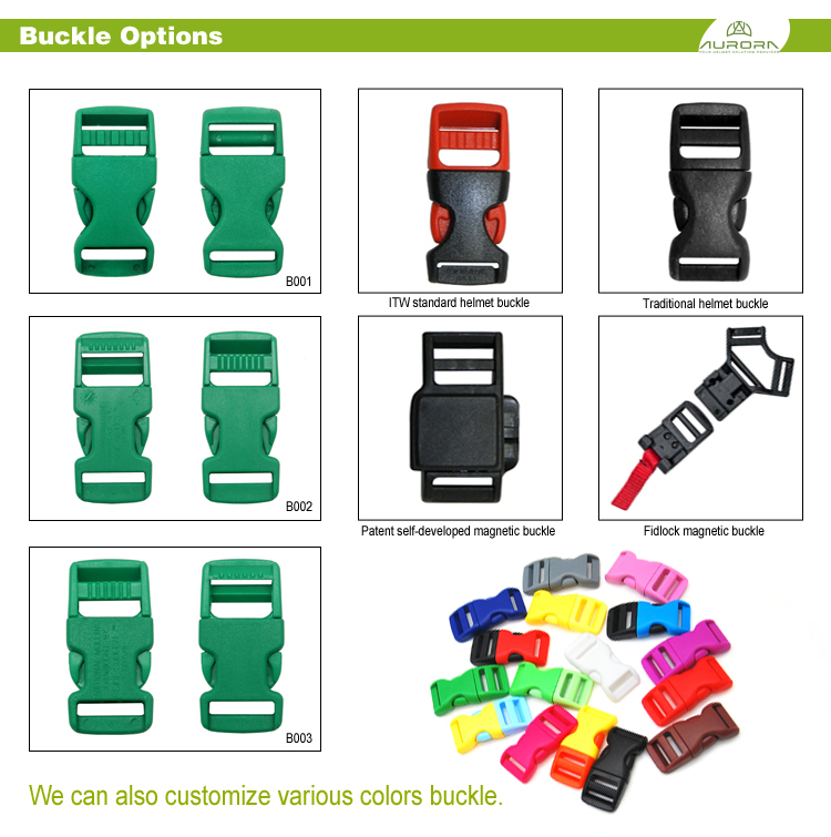 Dodávka přilba samosvorného Buckle