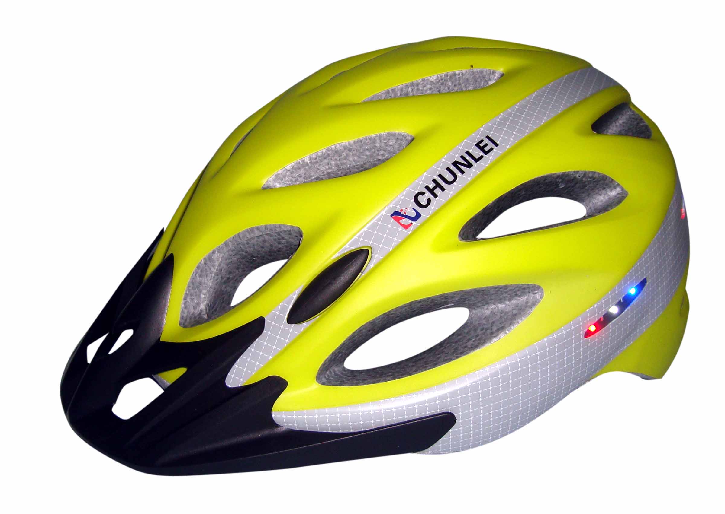 in stampo bicicletta casco fanale posteriore, caschi per bicicletta con costruito in luci AU-L01