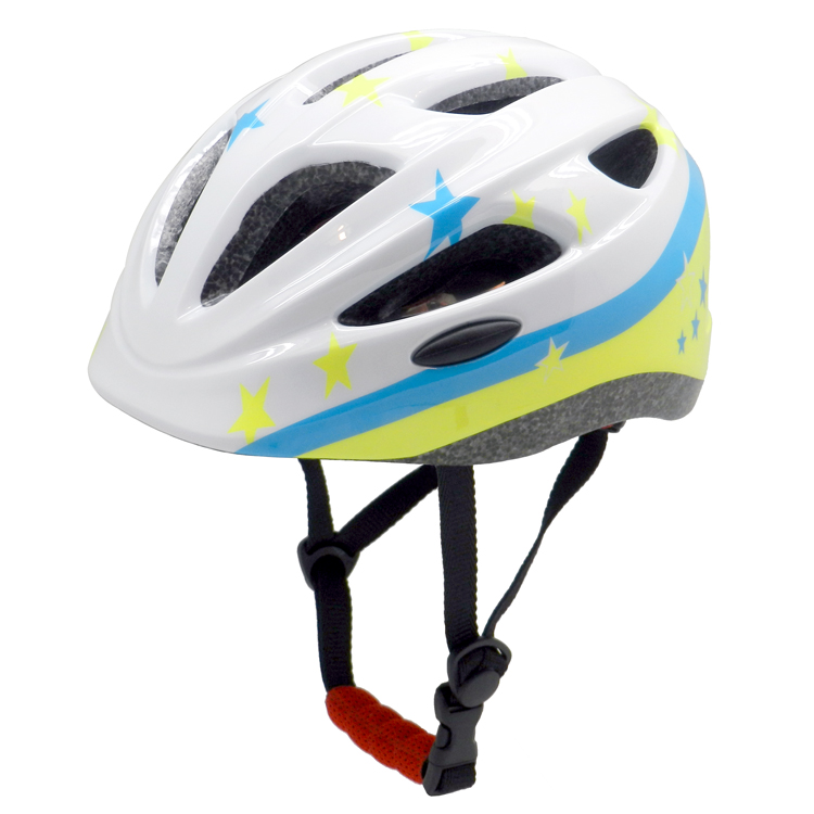 pc + eps inmold leggero sicurezza casco bambini casco della bici della bicicletta