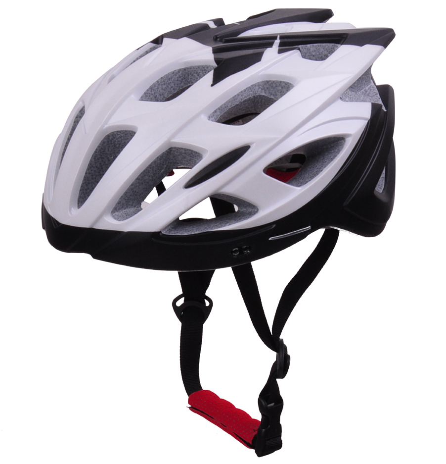 prix wholesae dans le moule de cross-country avec des casques blancs bas Dirt Bike Helmet AU-BM02