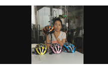 colorful of super lightness adult road bike helmet