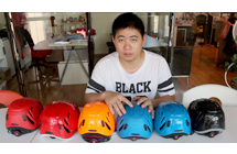 Awesome children climbing helmet : AU-M01