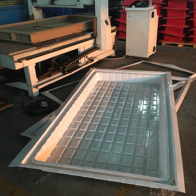 Plastique noir blanc ABS 3x6 4x4 4x8 fourrage hydroponique développer le fabricant de table d'inondation