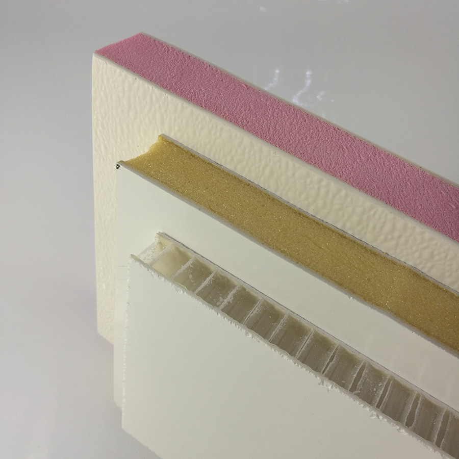 Comstom-Stärke-Weiß-Schwarzes RV-Außenisolierte GRP-FRP-Platten für Verkauf