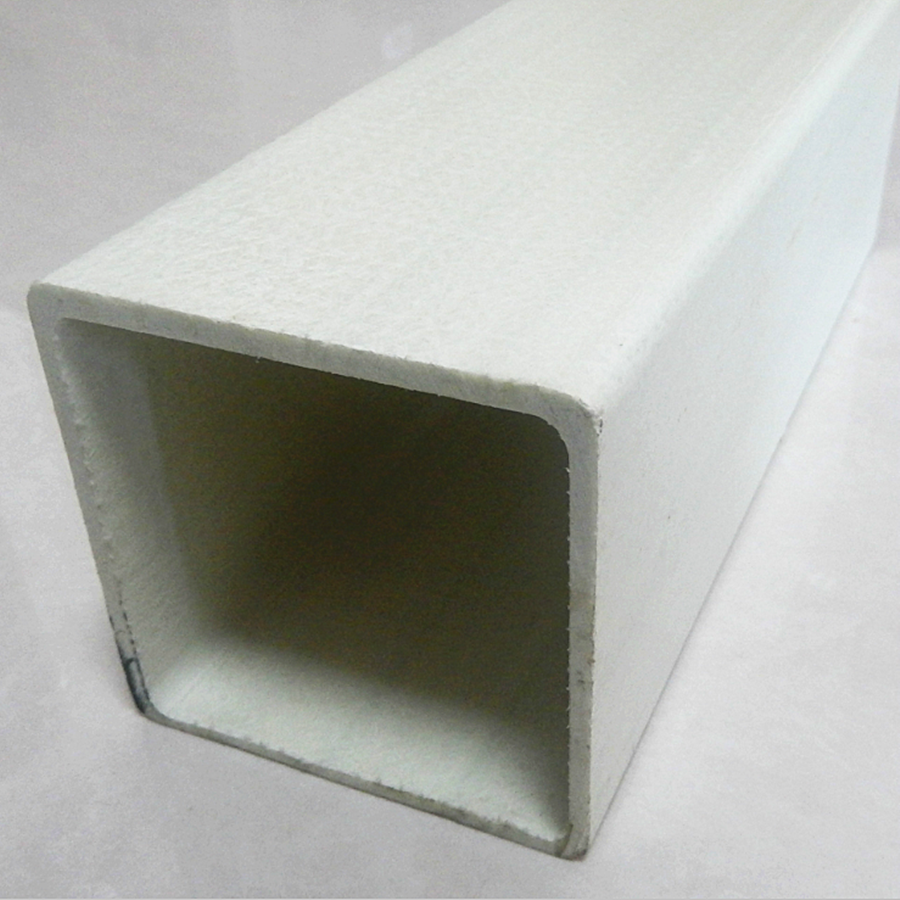 Tubo plástico reforzado fibra de vidrio Rectangular cuadrado rectangular de GRP FRP de Pultruded Proveedores